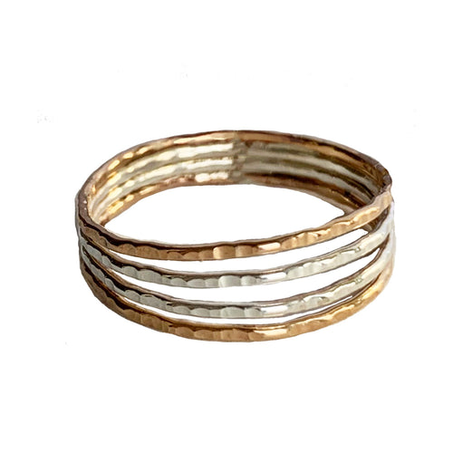 Four Strand Mixed Metal Gold Fill & Sterling Pack - 10% Off