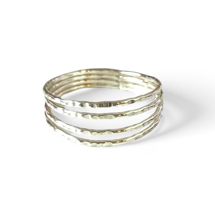 Four Strand Sterling Toe Ring