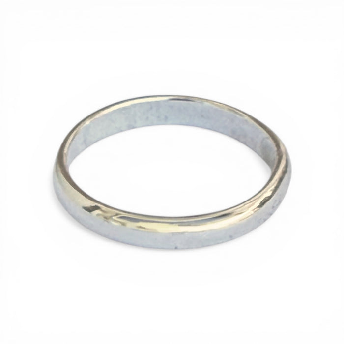 3mm Band Sterling Band