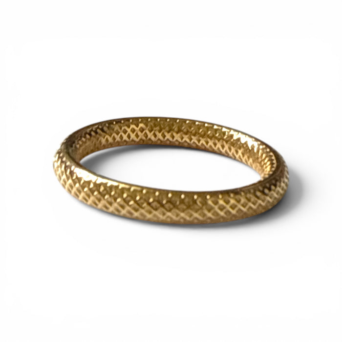 Snake Skin Gold Fill Toe Ring