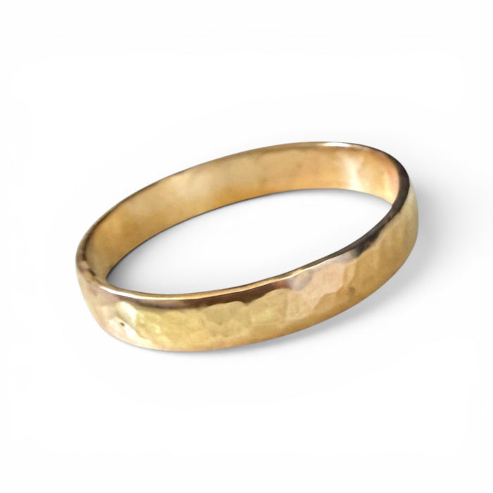 5mm Hammered Gold Fill Big Toe Ring