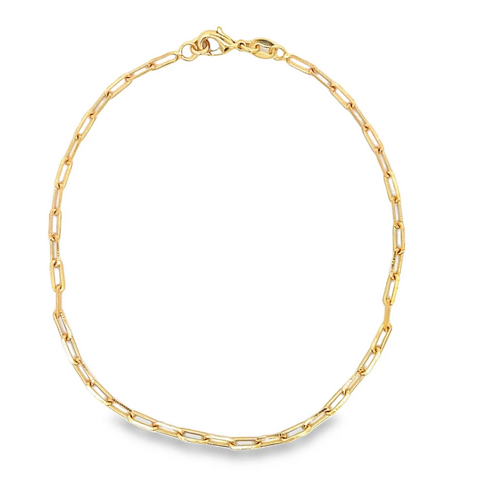 Mini Paper Clip Anklet- 3 Pack