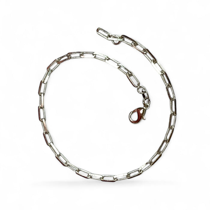 Mini Paper Clip Anklet- 3 Pack