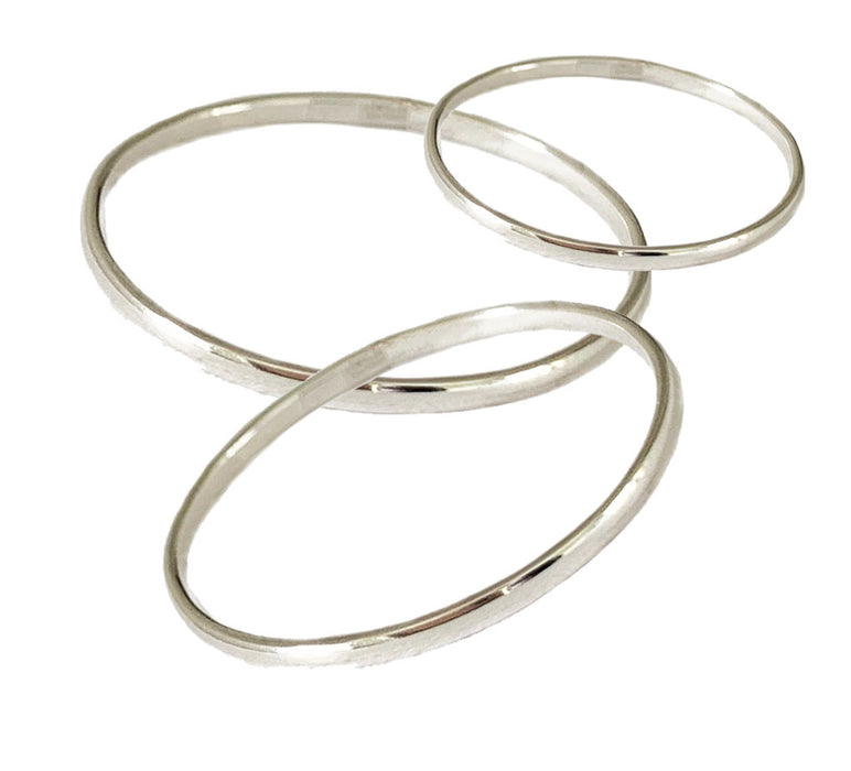 1mm Band Sterling Pack - 10% Off