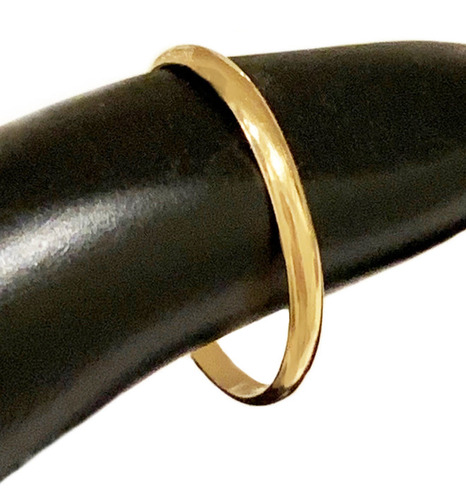 1mm Band Gold Fill Adj