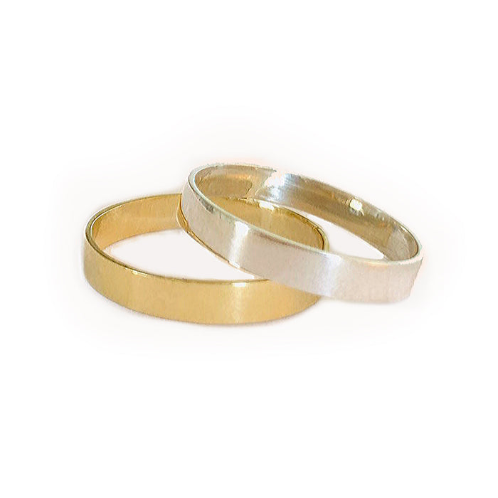3mm Flat Sterling Toe Ring