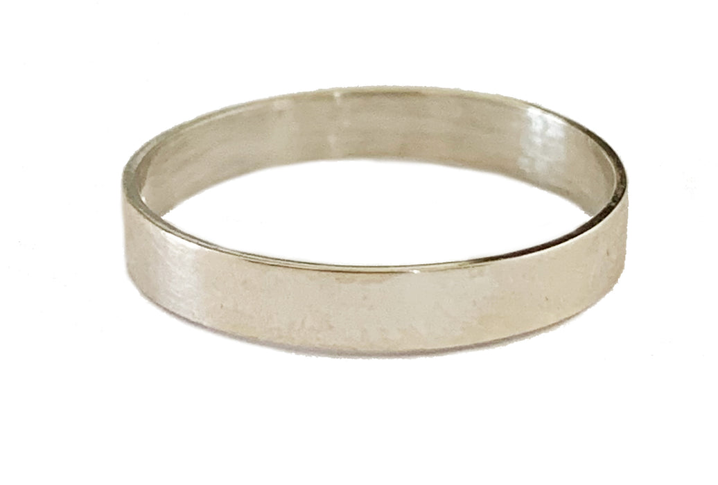 3mm Flat Sterling Toe Ring