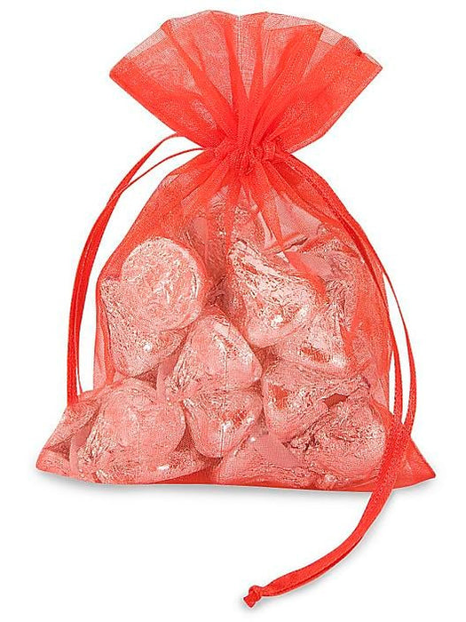 Red Organza Gift Bag