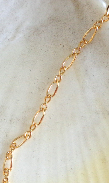 Figure Eight 14k Gold Fill Anklet - 3 Pack