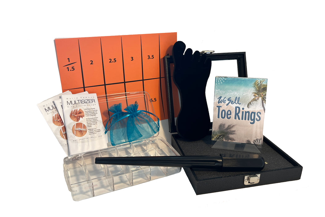 Toe Ring Start-Up Kit Tools + 48 Rings