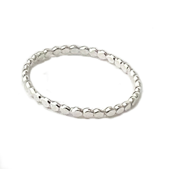Mini Flat Bee Band Sterling Pack - 10% Off